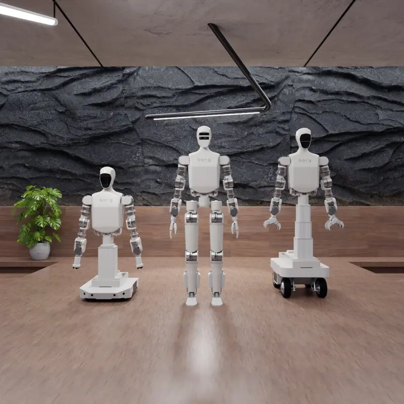 Borg 01 humanoid robot modules