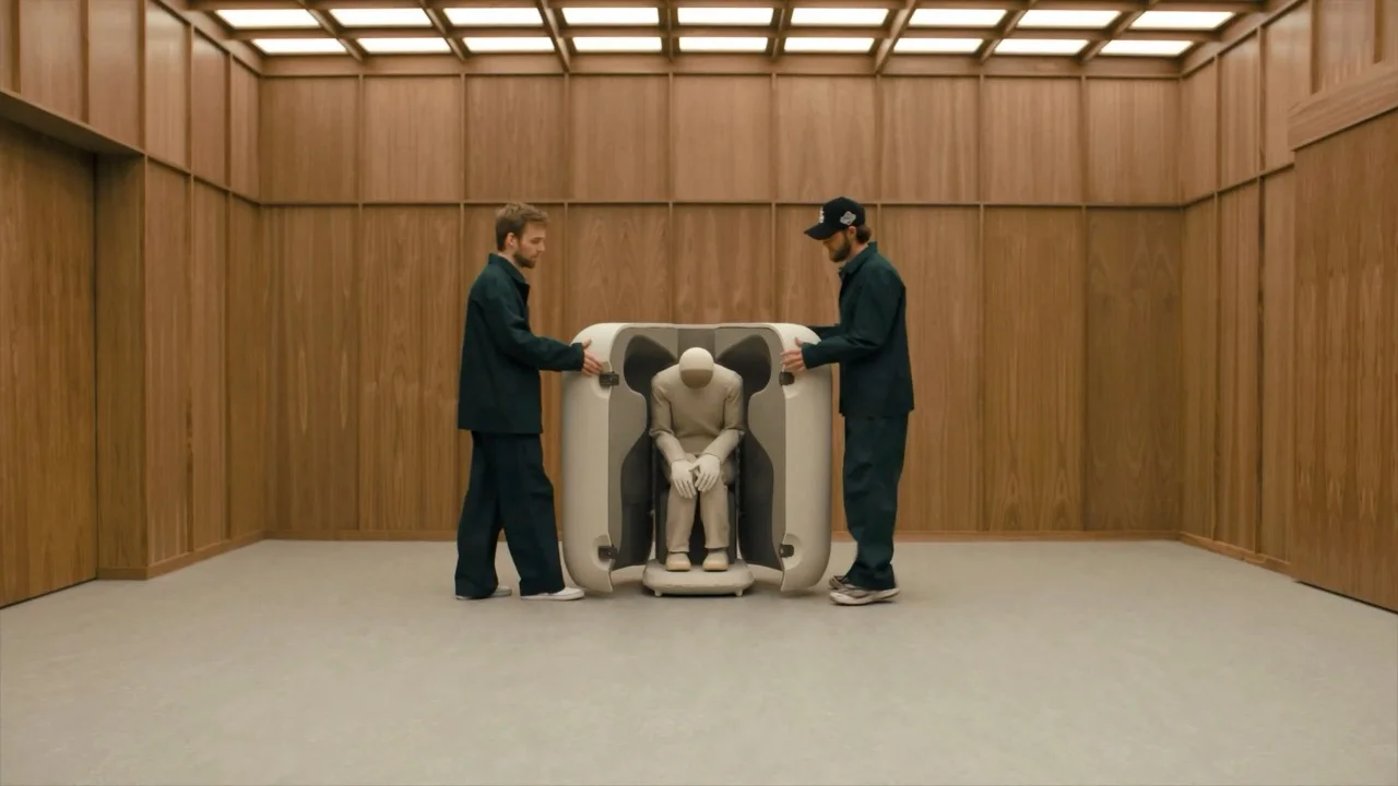 The Robot in the Box: 1X Teases NEO Delivery Logistics as Humanoid Production War Heats Up