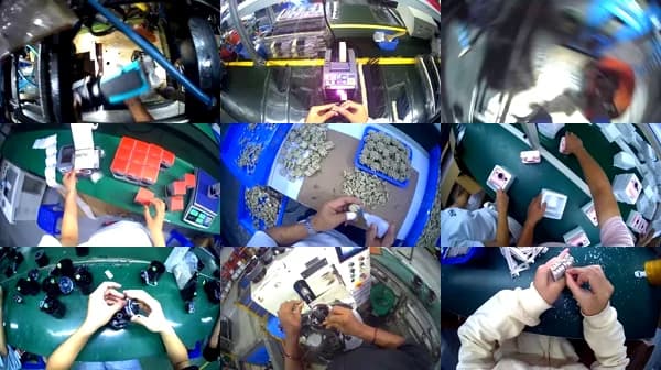 Frames from Builder AI Egocentric-10K dataset