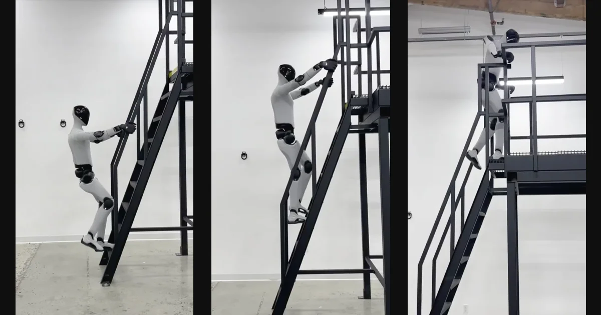 Figure AI Demonstrates 15-Foot Autonomous Ladder Ascent and Descent for Industrial Mezzanines