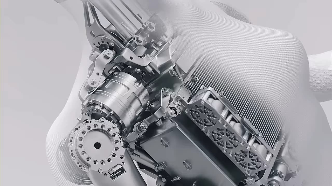 A CGI image of XPeng Iron