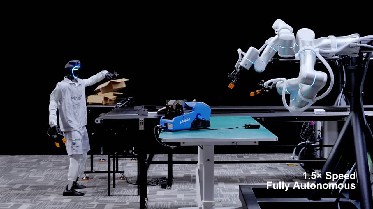 MindOn’s New Demo Unites Humanoids and Dual-Arm Robots Under a Single "Mind"
