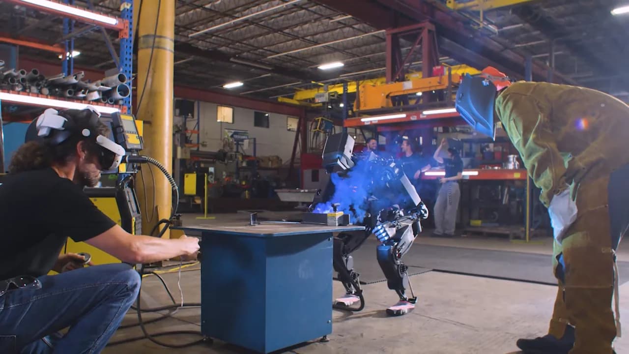 Persona AI Humanoids Touch Down in Korea Following Successful Teleoperated Welding Demo
