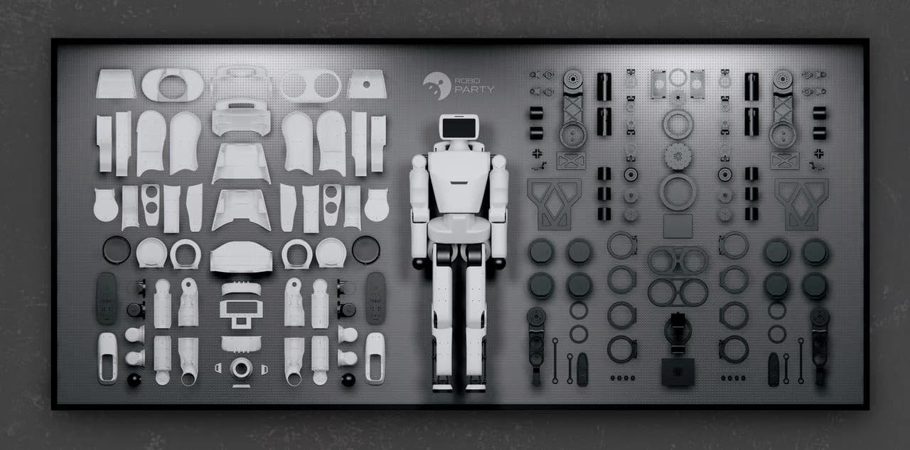 120 Days to a Run: RoboParty Open-Sources Its "ROBOTO ORIGIN" Humanoid Baseline