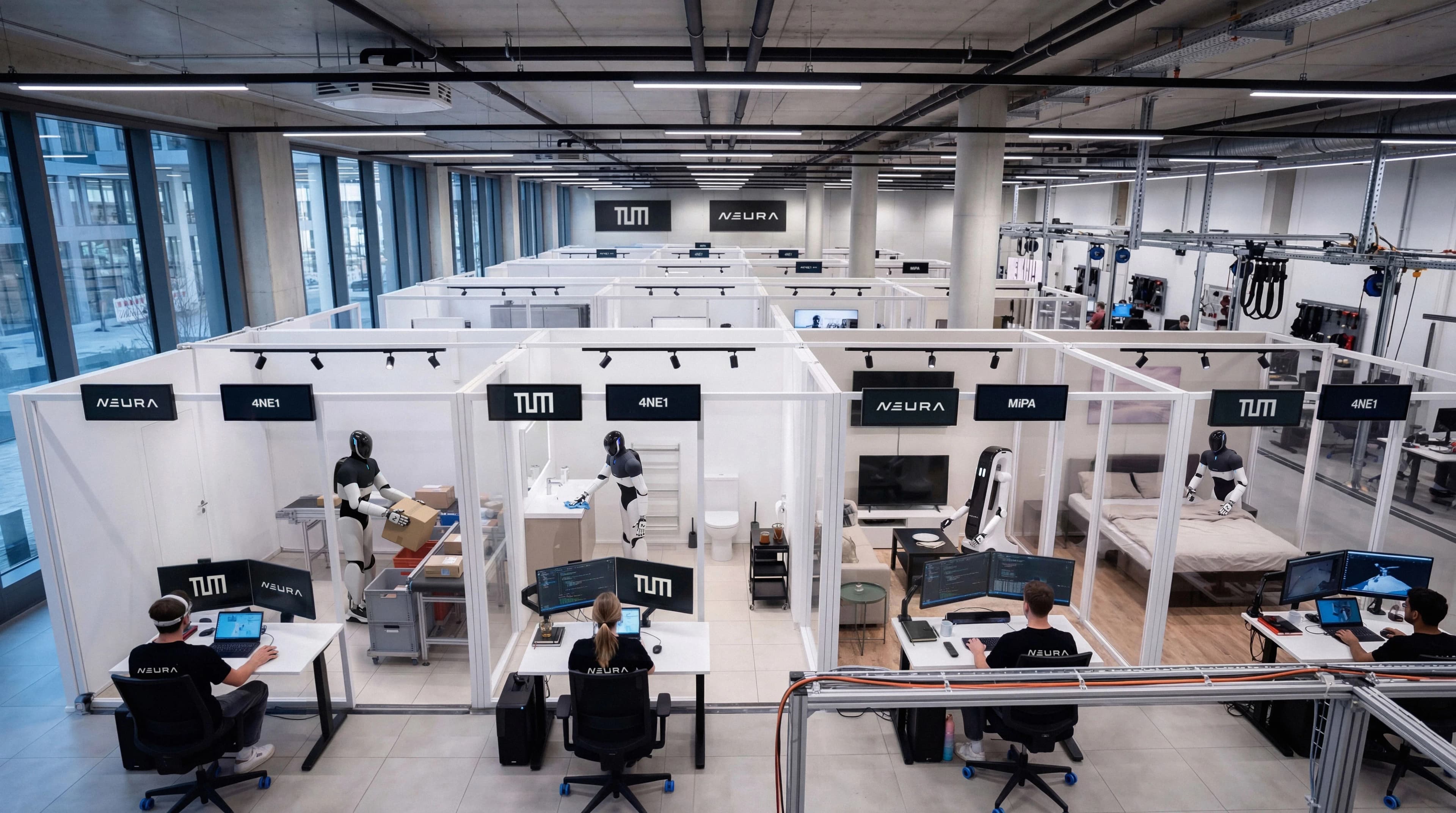 NEURA Robotics and TUM Launch Europe’s Largest Physical AI Training Center