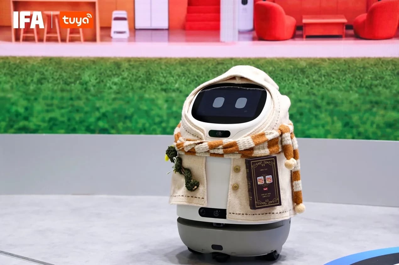 Tuya Unveils Doova: An AI Companion Robot Targeting Elder Care and Smart Home Hubs