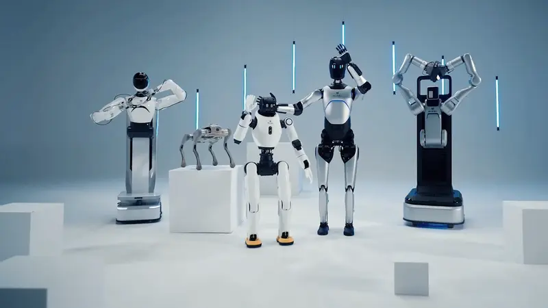 All of AgiBots robots in one image