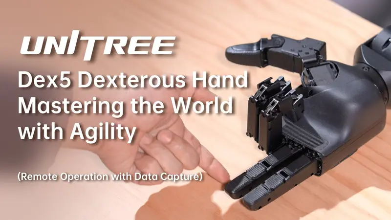 Unitree Unveils Dex5: Aiming for Human-Like Agility in Robotic Hands