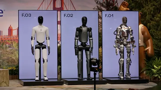 Figure robots at Dreamforce 2025
