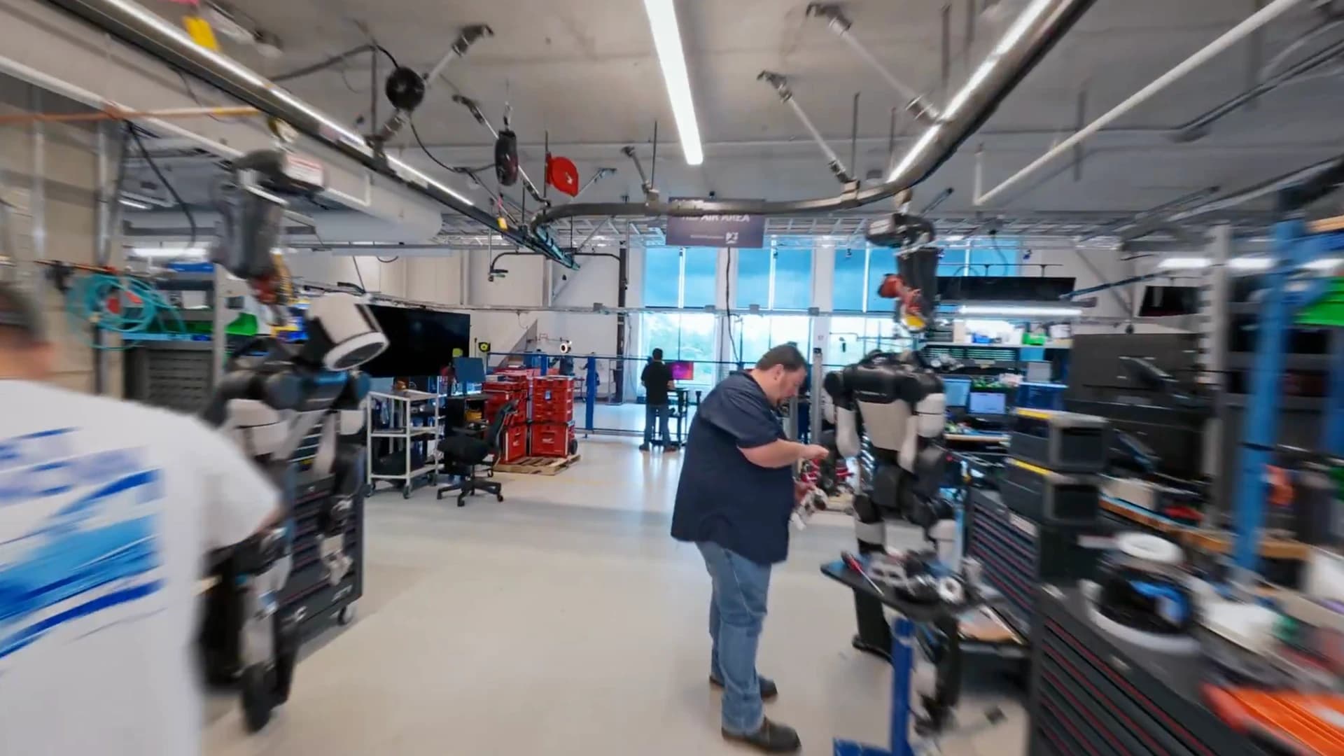 Boston Dynamics Takes a Drone Through Atlas Production in New Hiring Push