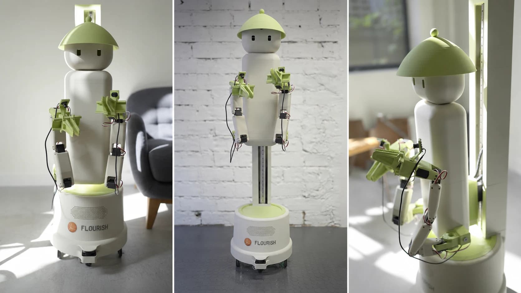 Flourish 1 Brings a $3,555 Wheeled Semi-Humanoid to Household Chores