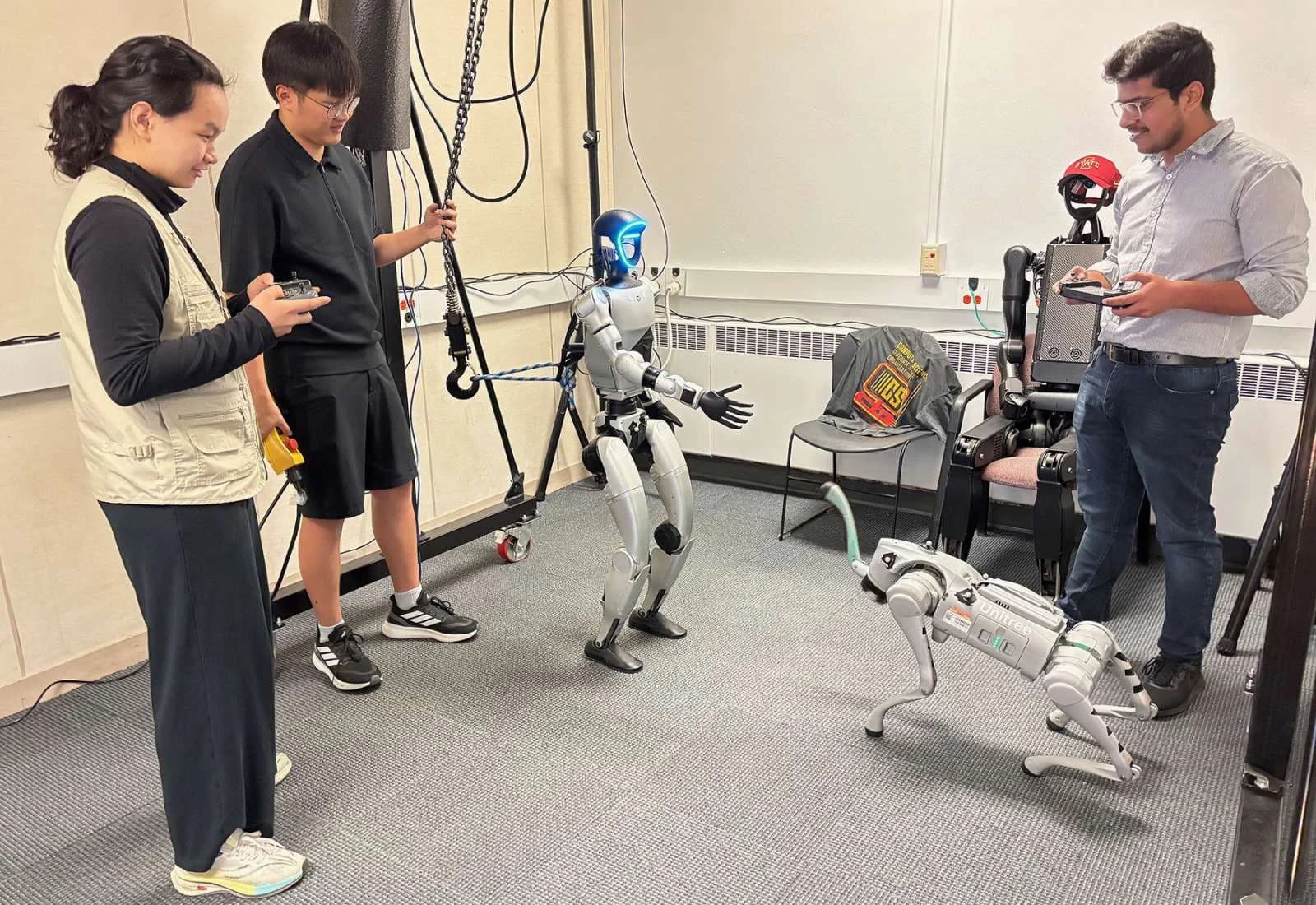 Researchers at Iowa State University tests robot safety