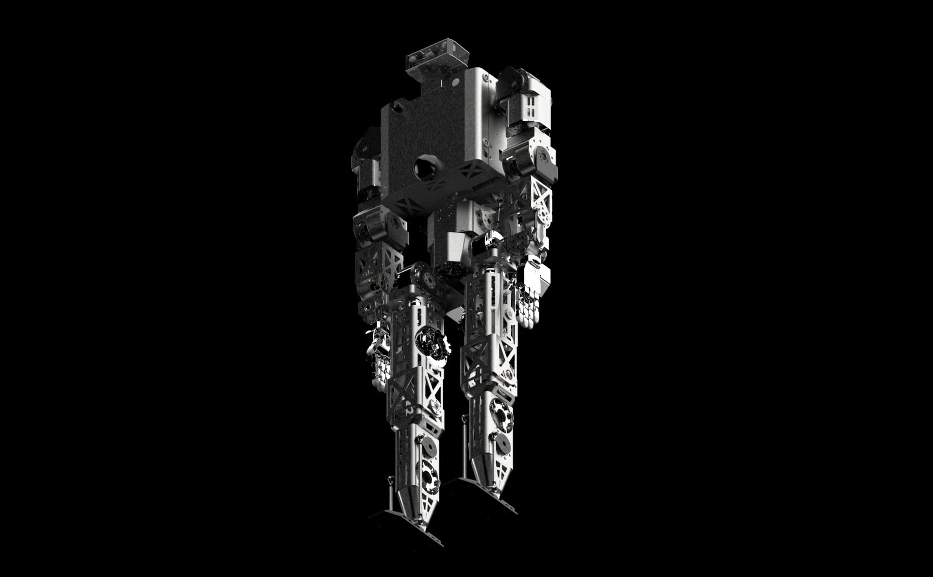 Full-body render of Minerva’s Roger humanoid robot.