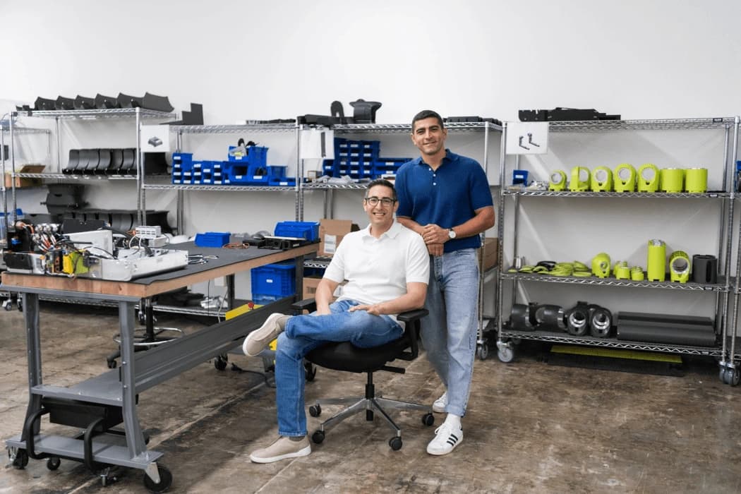 Figure 4: Maven co-founders Hamza and Khalid Derbas. Source: Maven Robotics.